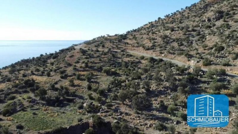 Agios Georgios bei Agia Galini Kreta, Agios Georgios: Fantastisches Grundstück mit Baugenehmigung für ein Haus mit Gästehaus und Swimmingpool Grundstück